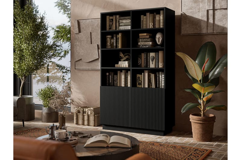 Torvalen Bokhylla 100 cm - Svart - Förvaring - Hyllor - Bokhylla