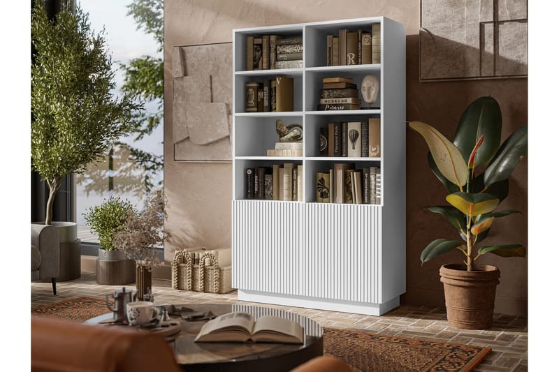 Torvalen Bokhylla 100 cm - Vit - Förvaring - Hyllor - Bokhylla