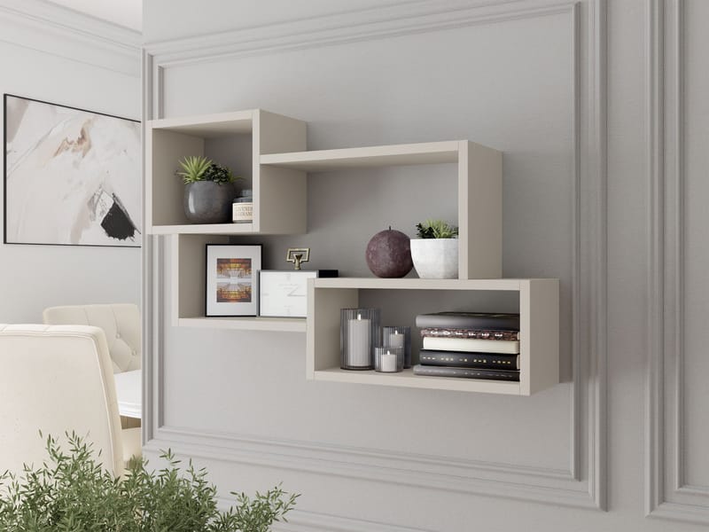 Triorana Vägghylla 87 cm - beige - Förvaring - Hyllor - Hyllplan & hyllkonsoler