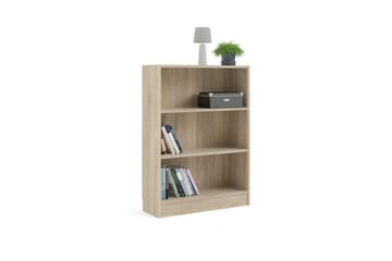 Trysil Bokhylla 79 cm i Ek - Beige - Förvaring - Hyllor - Bokhylla