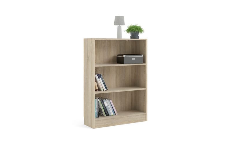 Trysil Bokhylla 79 cm i Ek - Beige - Förvaring - Hyllor - Bokhylla