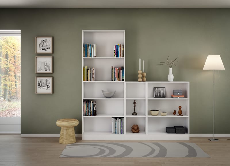 Trysil Bokhylla med 2 hyllor 79x27x107 cm - Förvaring - Hyllor - Bokhylla