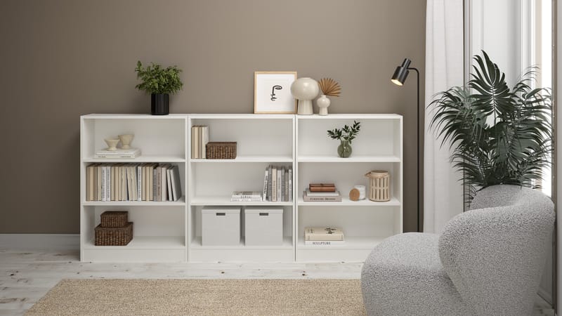 Trysil Bokhylla med 2 hyllor 79x27x107 cm - Förvaring - Hyllor - Bokhylla