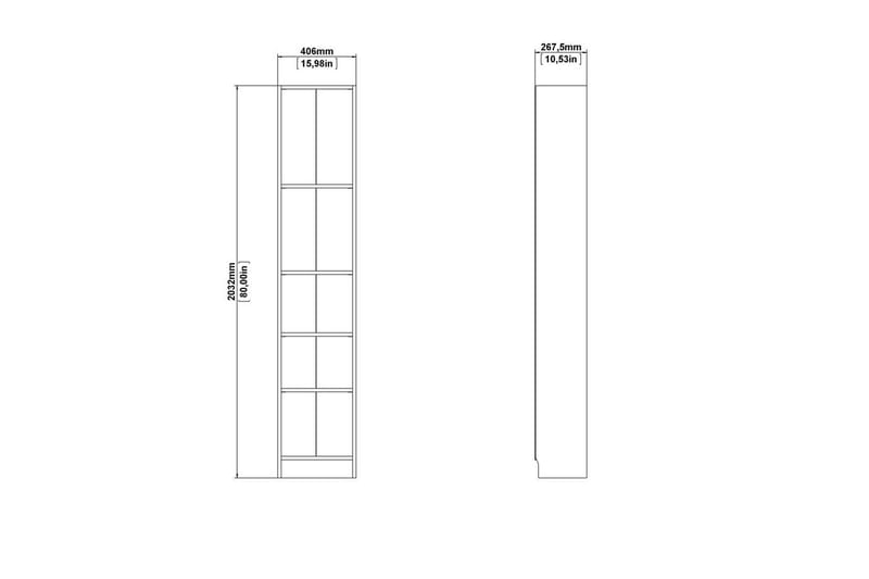 Trysil Hylla 40,6x26,75 cm - Ekstruktur - Förvaring - Hyllor - Bokhylla