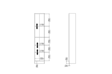Trysil Hylla 40,6x26,75 cm - Ekstruktur - Förvaring - Hyllor - Bokhylla