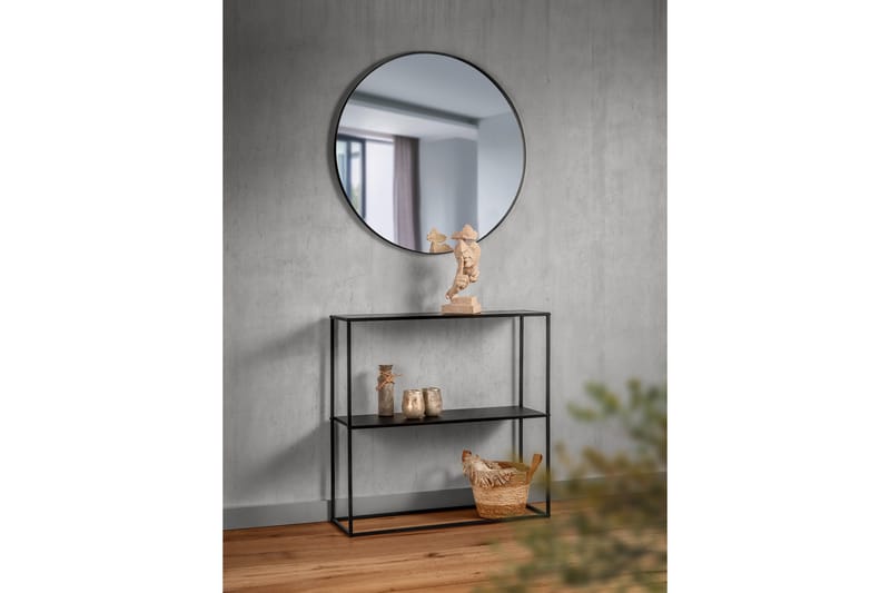 ALEXIS Hylla 80x80cm Svart - Svart - Förvaring - Hyllor - Vägghylla