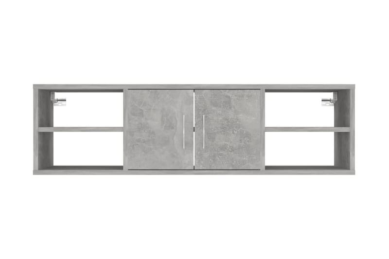 Vägghylla betonggrå 102x30x29 cm spånskiva - Betonggrå - Vägghylla - Kökshylla