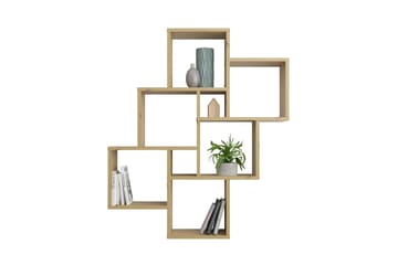 Brishana Vägghylla 81 cm - Ljusbrun - Förvaring - Hyllor - Vägghylla