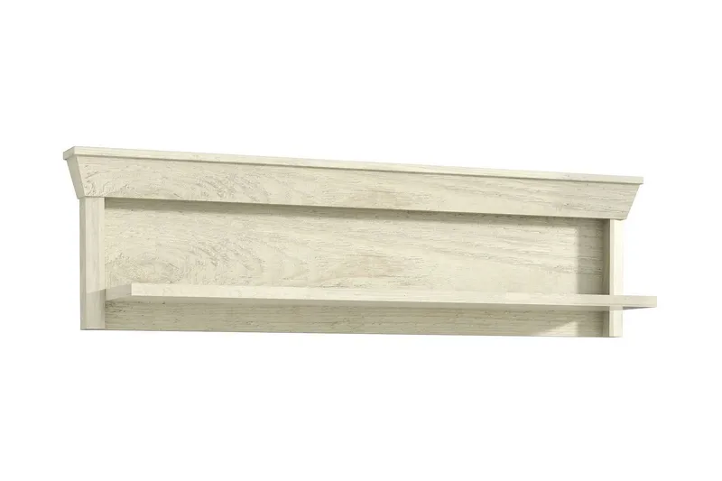 Hurlston Vägghylla 123 cm - Vit - Förvaring - Hyllor - Vägghylla