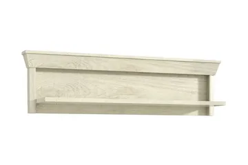 Hurlston Vägghylla 123 cm - Vit - Förvaring - Hyllor - Vägghylla