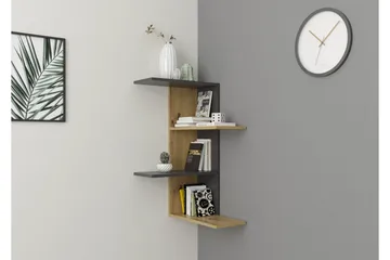 Kailyne Vägghylla 44 cm - Brun - Förvaring - Hyllor - Vägghylla