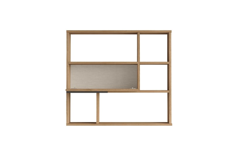 Liyakat Vägghylla 90,1 cm - Valnöt - Förvaring - Hyllor - Vägghylla