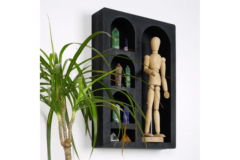 Masatane Vägghylla 26 cm - Svart - Förvaring - Hyllor - Vägghylla