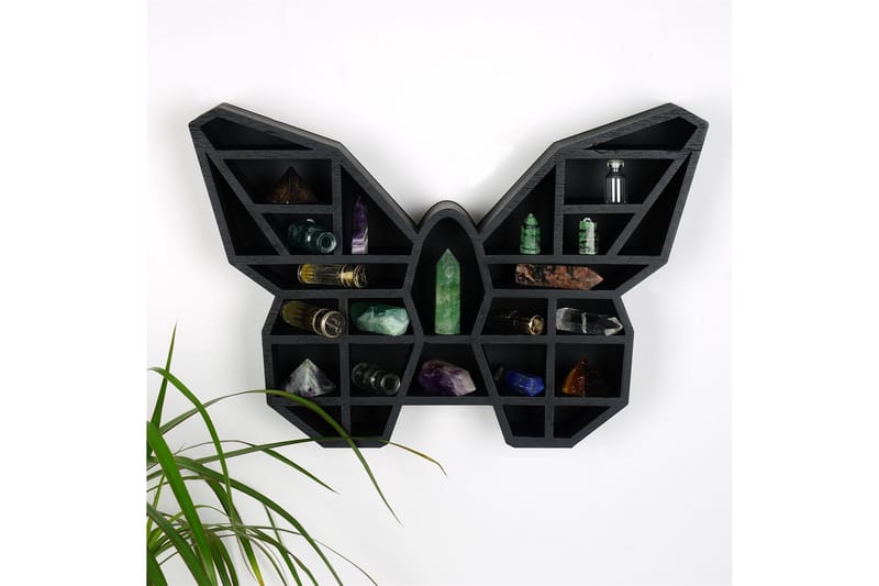 Masatane Vägghylla 27 cm - Svart - Förvaring - Hyllor - Vägghylla