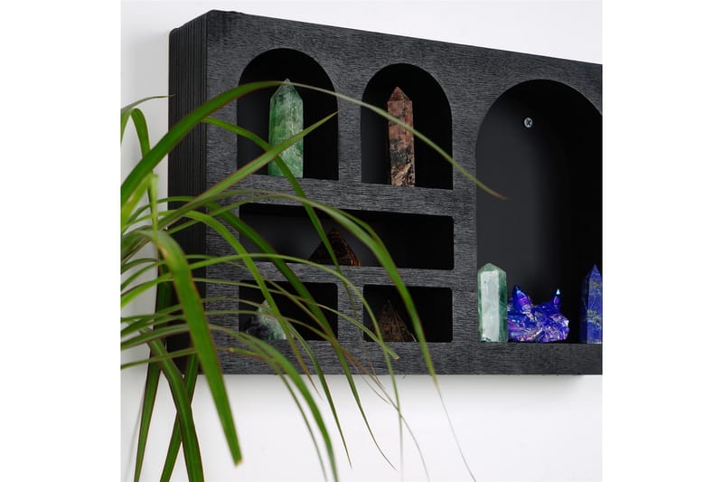 Masatane Vägghylla 35 cm - Svart - Förvaring - Hyllor - Vägghylla