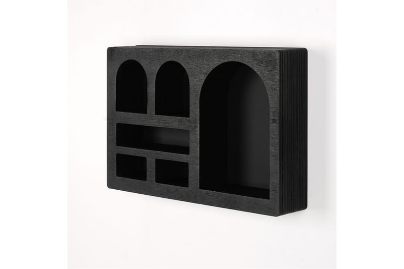 Masatane Vägghylla 35 cm - Svart - Förvaring - Hyllor - Vägghylla