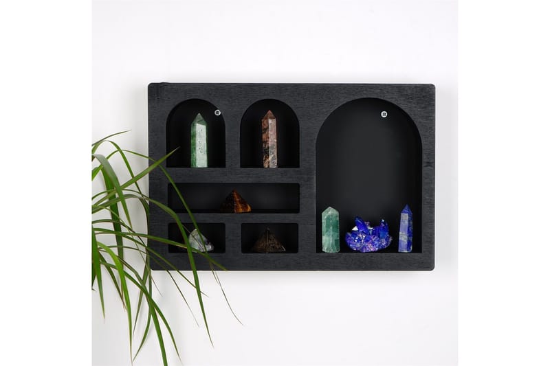 Masatane Vägghylla 35 cm - Svart - Förvaring - Hyllor - Vägghylla