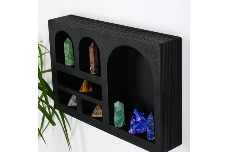 Masatane Vägghylla 35 cm - Svart - Förvaring - Hyllor - Vägghylla