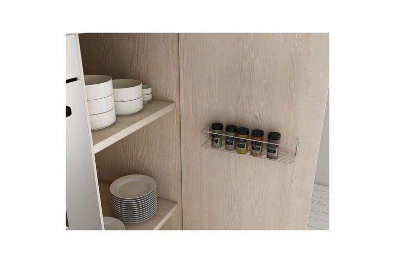 Vägghylla Moren Makyaj Rafi Krom - Krom - Förvaring - Hyllor - Badrumshylla