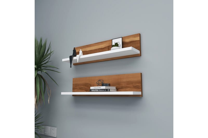 Munni Vägghylla 60 cm - Brun - Förvaring - Hyllor - Vägghylla