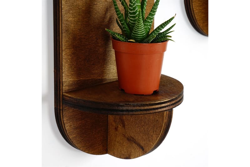 Nagaji Vägghylla 13 cm - Valnöt - Förvaring - Hyllor - Vägghylla