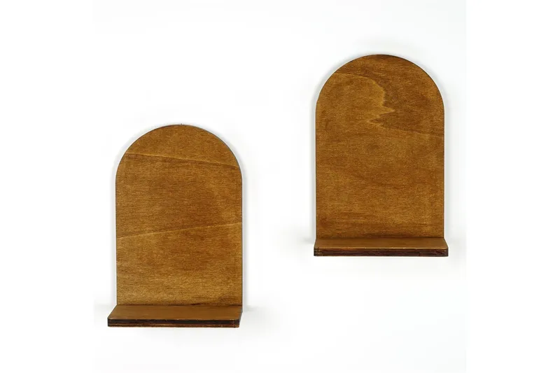 Nagaji Vägghylla 16 cm - Valnöt - Förvaring - Hyllor - Vägghylla