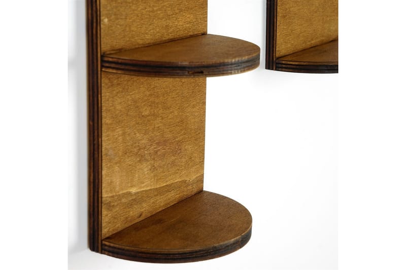 Nagaji Vägghylla 30 cm - Valnöt - Förvaring - Hyllor - Vägghylla