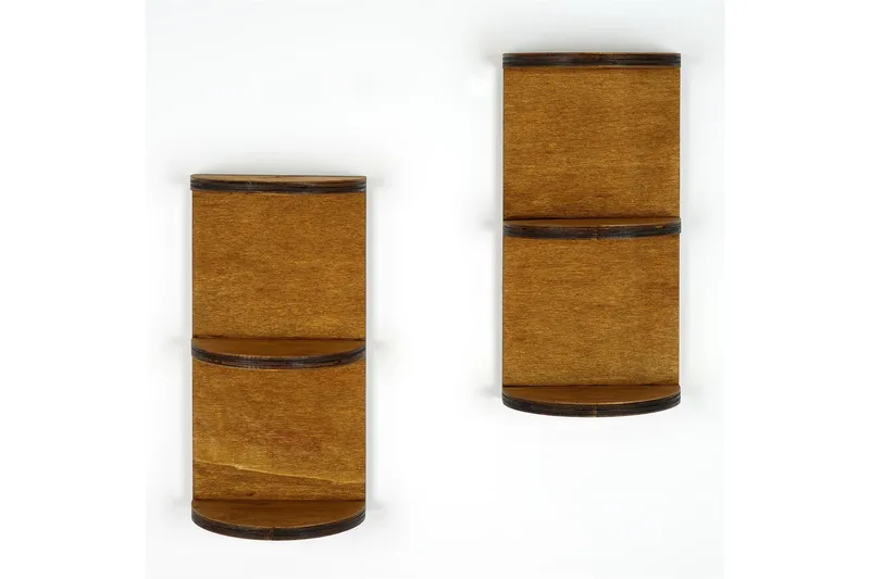 Nagaji Vägghylla 30 cm - Valnöt - Förvaring - Hyllor - Vägghylla