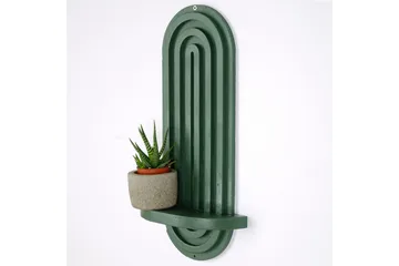 Nagaji Vägghylla 40 cm - Green - Förvaring - Hyllor - Vägghylla