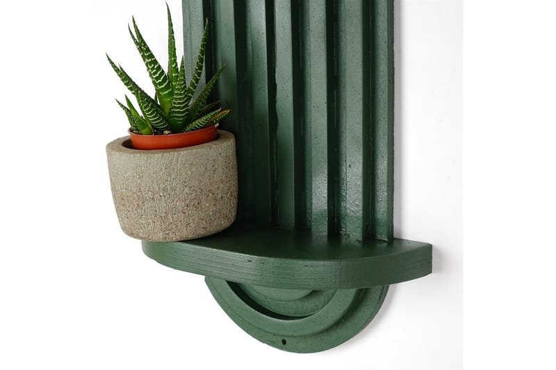 Nagaji Vägghylla 40 cm Green - Förvaring - Hyllor - Vägghylla