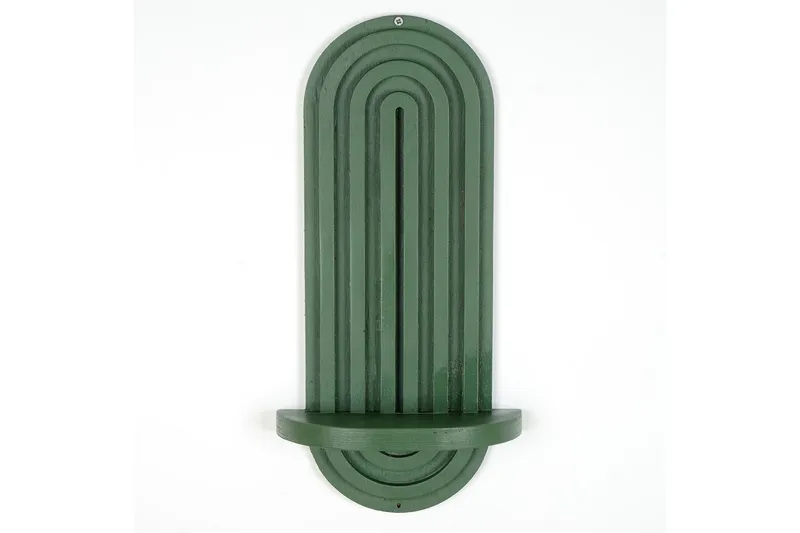 Nagaji Vägghylla 40 cm - Green - Förvaring - Hyllor - Vägghylla