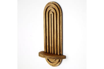 Nagaji Vägghylla 40 cm - Valnöt - Förvaring - Hyllor - Vägghylla