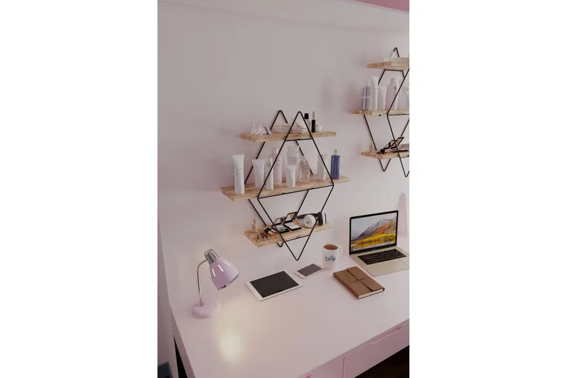 Rambabu Vägghylla 70 cm - Guld/Svart - Förvaring - Hyllor - Vägghylla