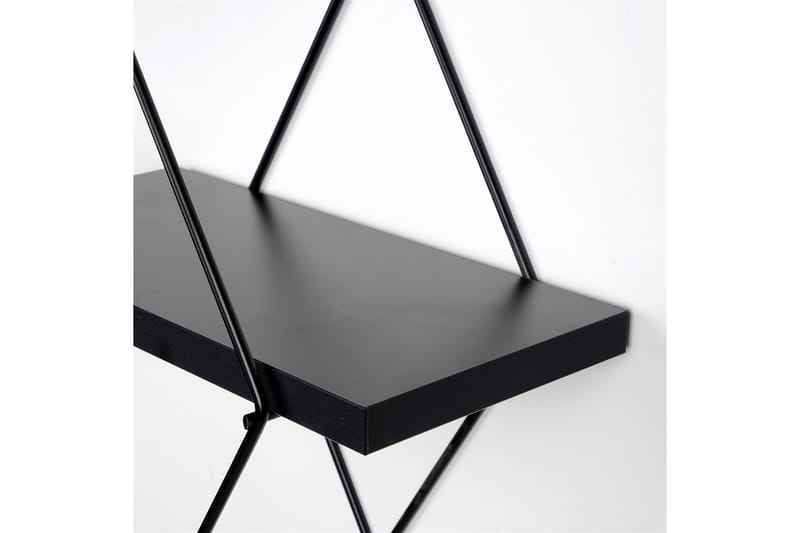 Sivrice Vägghylla 31x15 cm - Svart - Förvaring - Hyllor - Vägghylla