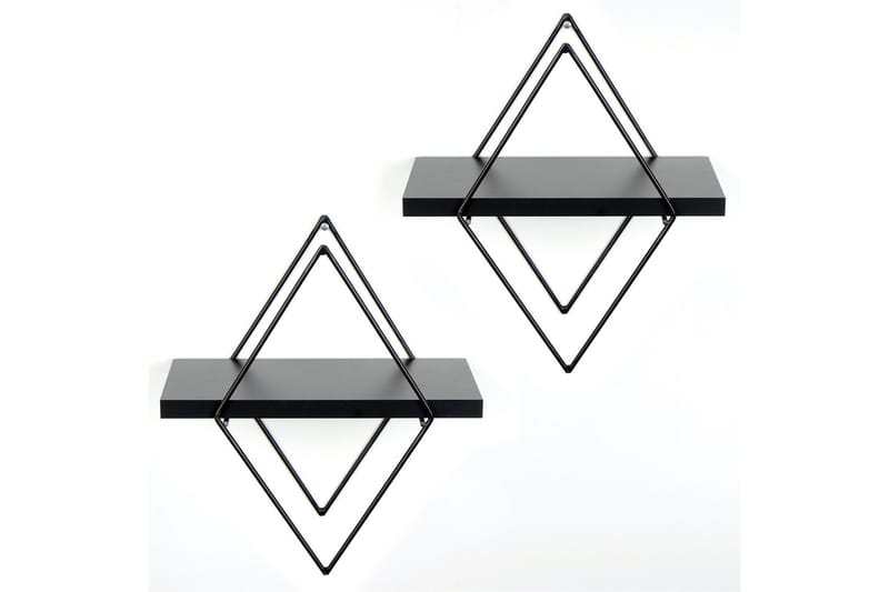 Sivrice Vägghylla 31x15 cm - Svart - Förvaring - Hyllor - Vägghylla