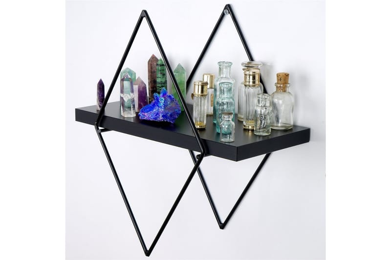 Sivrice Vägghylla 31x15 cm - Svart - Förvaring - Hyllor - Vägghylla