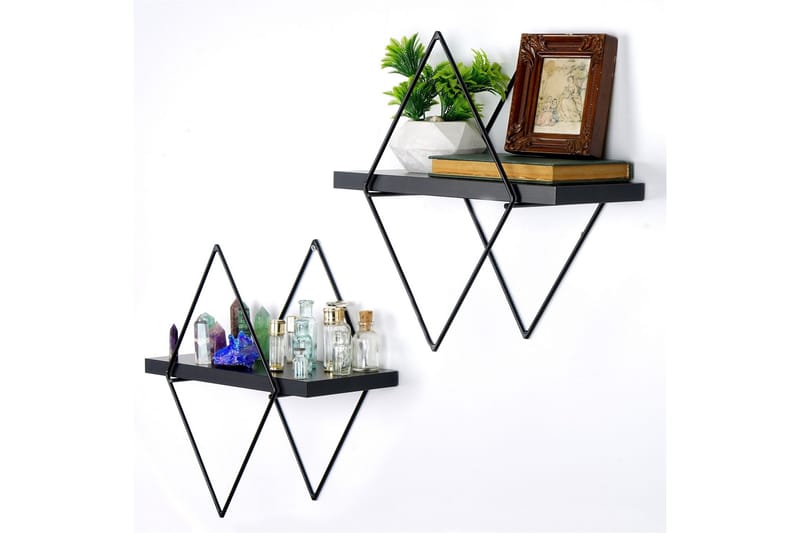 Sivrice Vägghylla 31x15 cm - Svart - Förvaring - Hyllor - Vägghylla