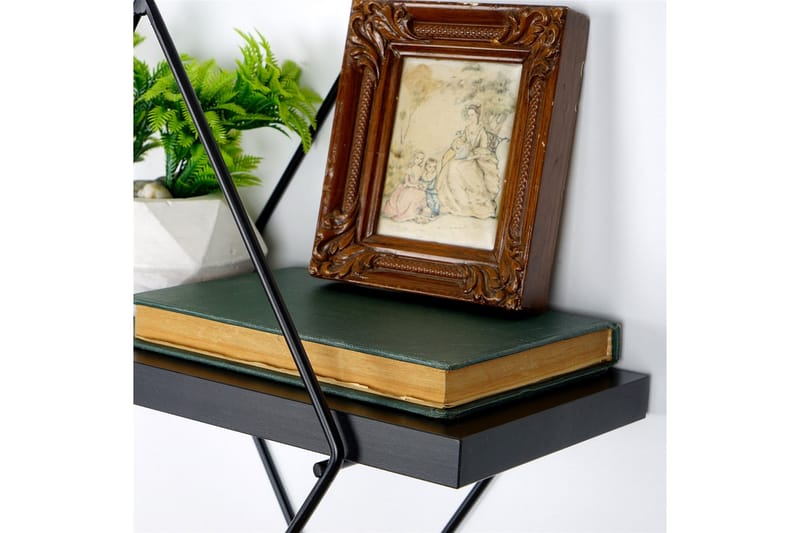 Sivrice Vägghylla 31x15 cm - Svart - Förvaring - Hyllor - Vägghylla