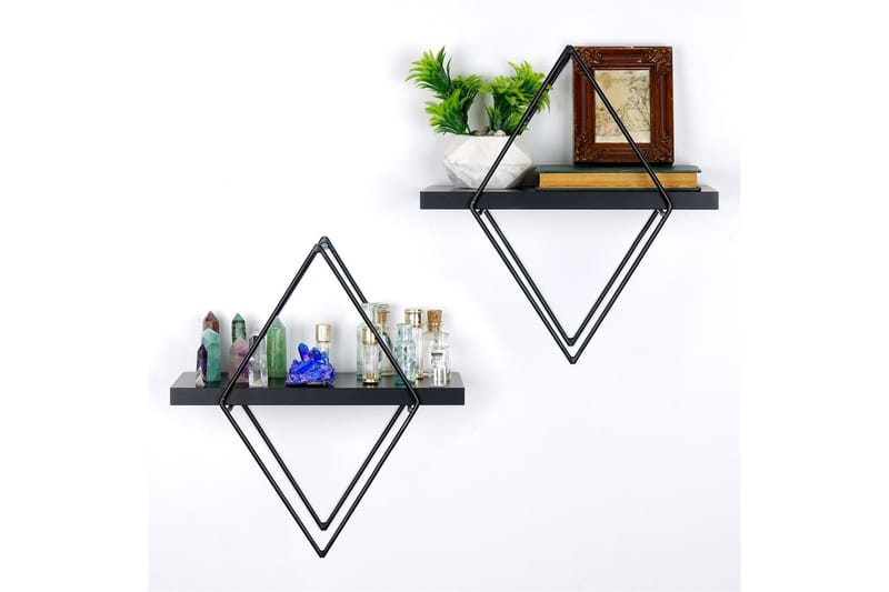 Sivrice Vägghylla 31x15 cm - Svart - Förvaring - Hyllor - Vägghylla