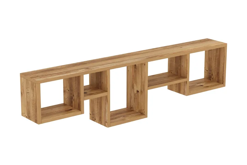 Vägghylla Karaseki Vägghylla 120x17 cm Trä/Natur