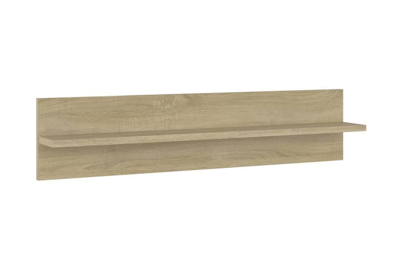 Vägghyllor 2 st sonoma-ek 80x11,5x18 cm spånskiva - Ek - Förvaring - Köksförvaring - Kökshylla