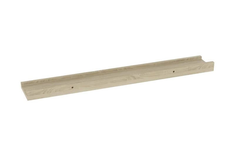 Vägghyllor 4 st sonoma-ek 60x9x3 cm - Ek - Förvaring - Köksförvaring - Kökshylla