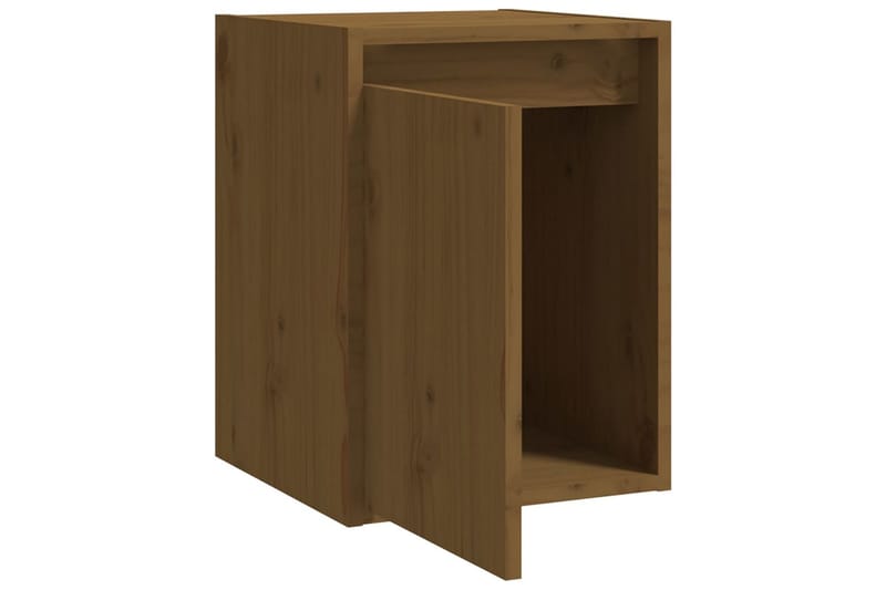 Väggskåp 2 st honungsbrun 30x30x40 cm massiv furu - Honung - Förvaring - Köksförvaring - Kökshylla