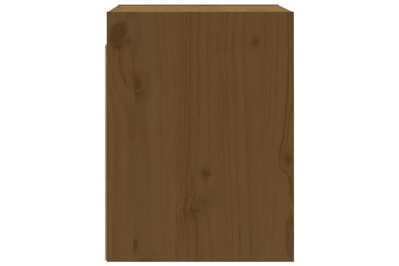 Väggskåp 2 st honungsbrun 30x30x40 cm massiv furu - Honung - Förvaring - Köksförvaring - Kökshylla