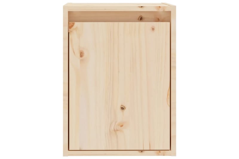 Väggskåp 30x30x40 cm massiv furu - Brun - Förvaring - Köksförvaring - Kökshylla
