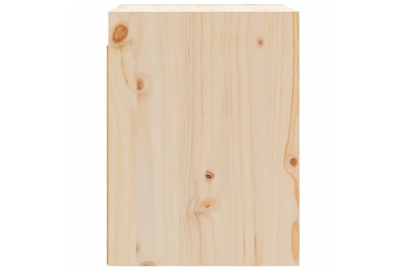 Väggskåp 30x30x40 cm massiv furu - Brun - Förvaring - Köksförvaring - Kökshylla