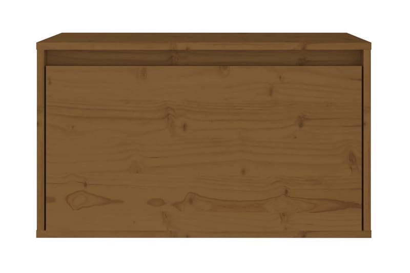 Väggskåp 60x30x35 cm massiv furu honungbrun - Honung - Kökshylla - Vägghylla