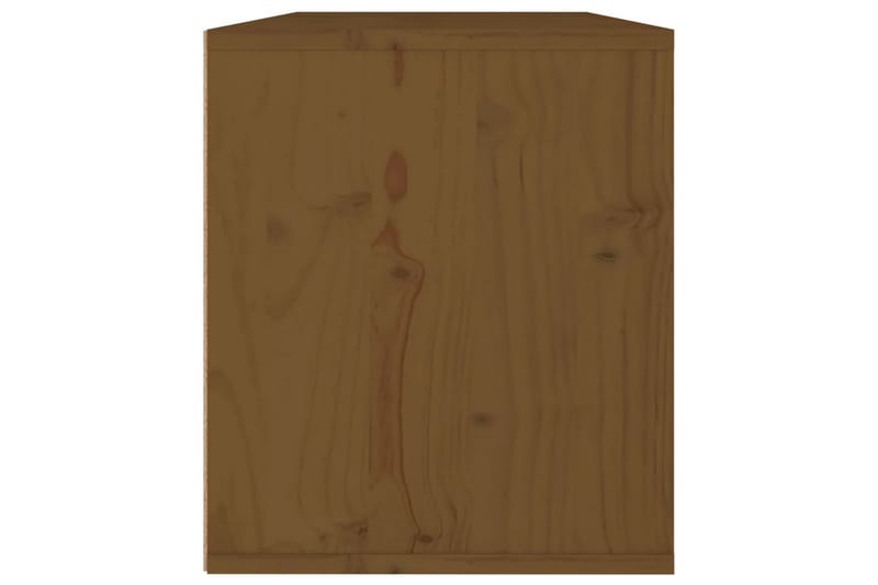 Väggskåp 60x30x35 cm massiv furu honungbrun - Honung - Förvaring - Köksförvaring - Kökshylla