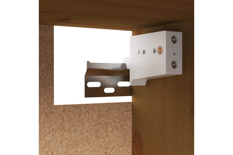 Väggskåp 60x30x35 cm massiv furu honungbrun - Honung - Förvaring - Köksförvaring - Kökshylla