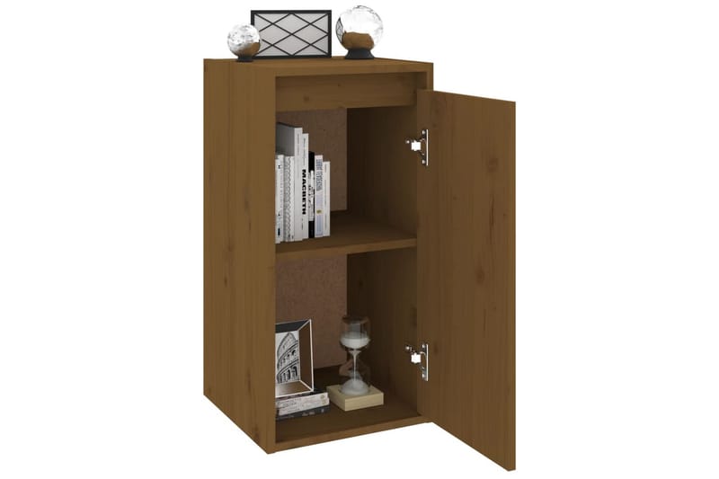 Väggskåp honungsbrun 30x30x60 cm massiv furu - Honung - Förvaring - Köksförvaring - Kökshylla
